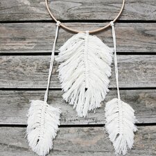 Pakket Bobbiny macrame veren wandhanger