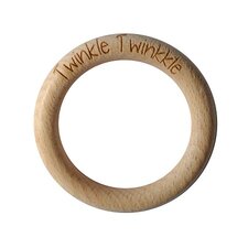 Houten ring Twinkle twinkle 7cm