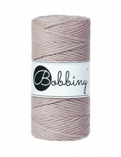 Bobbiny Macrame 3mm pearl