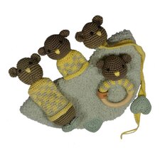 Haakpakket baby set beer Loet